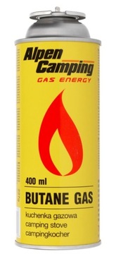 KARTUSZ GAZOWY DO KUCHENKI PALNIKA 400ML 227G