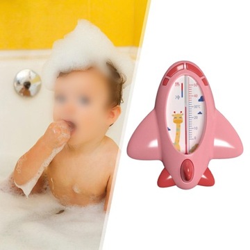 TERMOMETR BASENOWY różowy