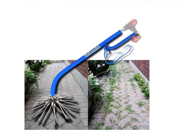 ТУРБОЗМИОТ - измельчитель сорняков для брусчатки - с приводом от отвертки