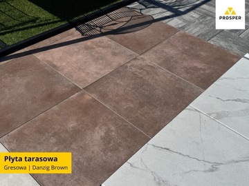 Płyta tarasowa 60x60x2 gresowa ZOYA gres DANZIG
