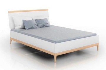 DSI Drewniane Łóżko LIVIA HIGH 120x200 sosna-buk
