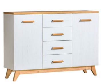 komoda 130 szufladami salonu meble pokoju Sven 09