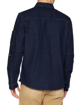 JACK&JONES GRANATOWA JEANSOWA KURTKA (S)