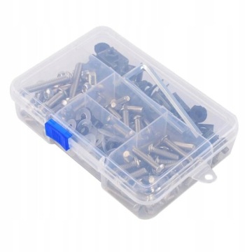 болты + рым-болты мотоцикл набор 155шт для пластиковых скутеров