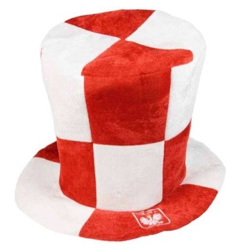 Czapki Arpex sp1226 biało-czerwone