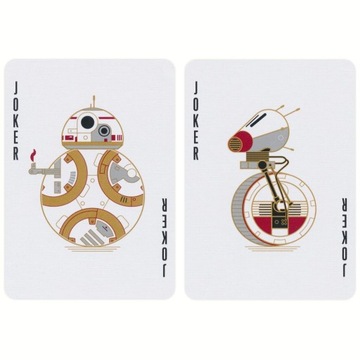 Theory11 SILVER STAR WARS The Light Side (белая) - классические карты