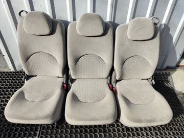 FOTEL FOTELE TYŁ KOMPLET WELUR CITROEN XSARA PICASSO