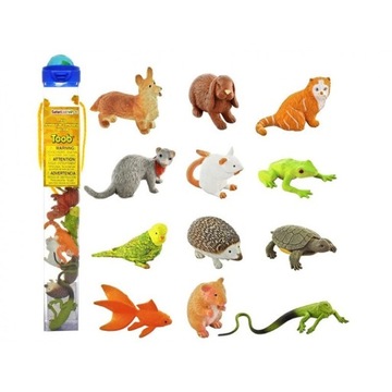 TUBA SAFARI FIGURKI MONTESSORI ZESTAW ZOO ZWIERZAKI