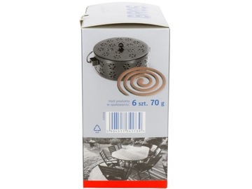 СПИРАЛЬ ОТ КОМАРОВ И МУХ BROS 6 ШТ.