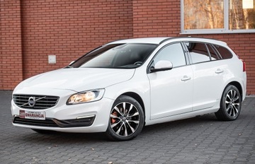 Volvo V60 I Kombi Facelifting 2.0 D2 DRIVE-E 120KM 2018 VOLVO V60 2.0 D2 120PS Lift Serwis Navi Skóry Biała Perła Piękny Gwarancja!, zdjęcie 26