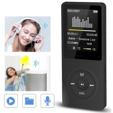 MP4 MP3-ПЛЕЕР 16 ГБ BLUETOOTH Hi-Fi РАДИО