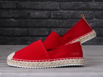 Buty espadryle damskie Big Star HH274494 Red