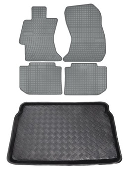 Dywaniki popiel + mata bagażnika Subaru XV 2012-
