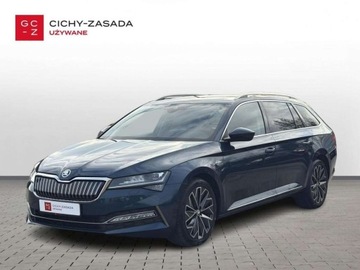Skoda Superb III Kombi Plug-In Hybrid 1.4 TSI Plug-In-Hybrid 218KM 2022 Skoda Superb LK Matrix Hak Tempomat ACC Kessy ASO Panorama FV23