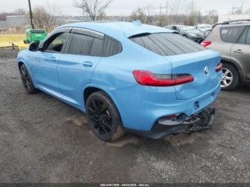 BMW X4 G02 2021 BMW X4 M40I 2021 3.0l 3.0 Benzyna 382KM, zdjęcie 3