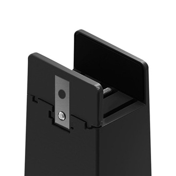 4шт. Опоры для ножек стула. Удлинители ножек стола. H-опоры 10 см, черные, 10-37 мм.