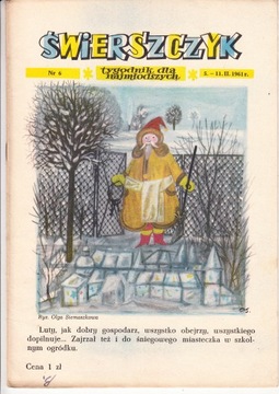 Świerszczyk nr.6 5.-11.II.1961r.