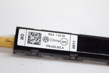 VOLKSWAGEN TOUAREG 7P ZESILOVAČ ANTÉNNÍ 7P6035552A 3.00 DIESEL 180KW 2012