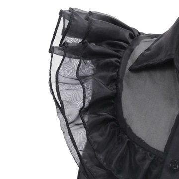 Костюм платья в среду, одетый ремешок, парик XL