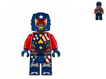 Unikat LEGO Super Heroes - Justin Hammer ! 76077