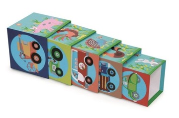 СКРЭТЧ ОБРАЗОВАТЕЛЬНАЯ ПИРАМИДА JUMBO FARMA 5 ЭЛЕМЕНТОВ