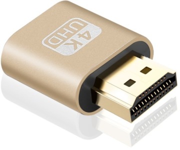 ЭМУЛЯТОР МОНИТОРА АДАПТЕР-ЗАглушКА HDMI VGA 4K