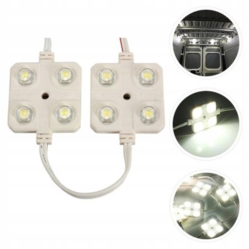 Samochodowe Lampy Sufitowe Reflektory Rv 2 Szt