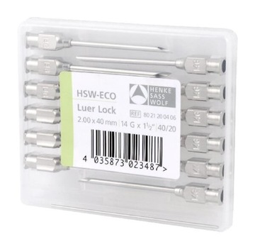Igła HSW-ECO 1,0x25mm 12 szt. 8021100256
