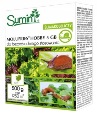 MOLUFRIES 500 G skuteczny środek na ślimaki 5GB