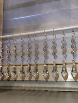 DECORATIVE CRYSTAL RINGS BALLS SOPEL 10 шт.