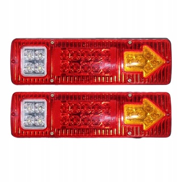 LAMPA TYLNA PRZYCZEPY ZESPOLONA LED DIODOWA 2SZT