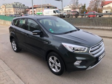 Ford Kuga II SUV Facelifting 2.0 TDCi 150KM 2018 ZADBANY FORD KUGA 2.0 TDCI TREND KLIMA ALU HAK SUPER STAN, zdjęcie 2