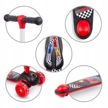 Самокат-балансир Kidwell Rimba RACE со светодиодной подсветкой.