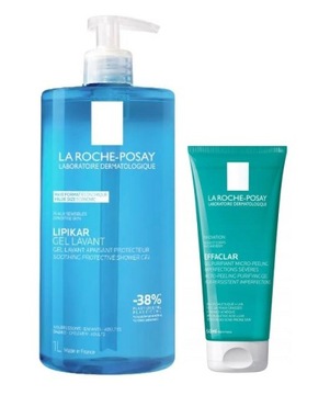 LA ROCHE-POSAY Lipikar kojący ŻEL myjący do Twarzy i Ciała 1000ml