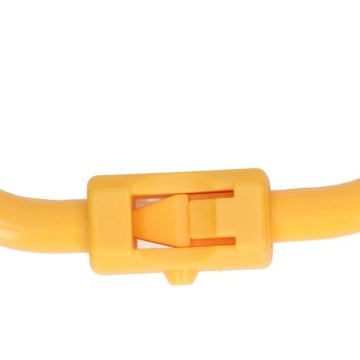 4шт. Кольцо в носу быка, нейлон, желтый o