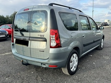 Dacia Logan I Sedan 1.6 16V 105KM 2010 Dacia Logan 7 foteli Klima Gwarancja, zdjęcie 4