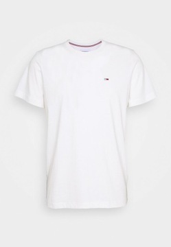 T-shirt basic biały Tommy Jeans M