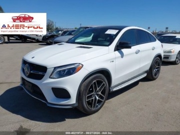 Mercedes GLE V167 2019 Mercedes-Benz GLE 2019r, AMG 43 Coupe, 4Matic, 3.0L 3.0 Benzyna 385KM