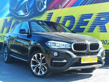 BMW X6 F16 Crossover xDrive30d 258KM 2015 salon Polska, I właściciel, bezwypadkowy, serwisowany