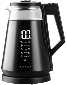 Czajnik Concept RK4170 1700W czarny REGULACJA