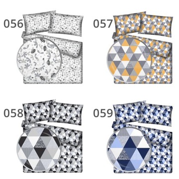 Pościel młodzieżowa 160x200 bawełna modna 60wzorów