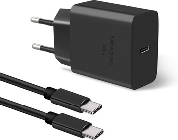 БЫСТРОЕ ЗАРЯДНОЕ УСТРОЙСТВО ДЛЯ SAMSUNG 45 Вт USB TYPE C, ЗАЩИТА ОТ ПЕРЕЗАРЯДКИ