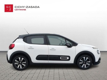 Citroen C3 III Hatchback Facelifting 1.2 PureTech 83KM 2021 Citroen C3 1.2 PureTech 83KM Shine KameraCzujnikiAndroidSalon PLSerwisowany, zdjęcie 5
