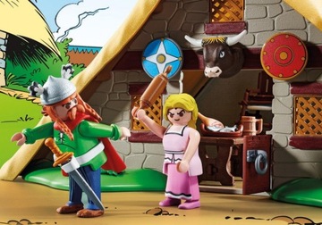 PLAYMOBIL ASTERIX АСПАРАНОИКСА ХЮТ + АКСЕССУАРЫ