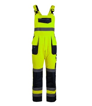SPODNIE Robocze OGRODNICZKI Mocne odblaskowe r.52