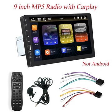 Styl 9008-CP 9 cal 1 Din Odtwarzacz MP5 Samochód FM Bluetooth