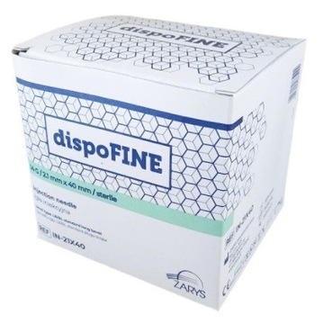 DISPOFINE Igły iniekcyjne G14 2.1x40mm 100szt. zielony