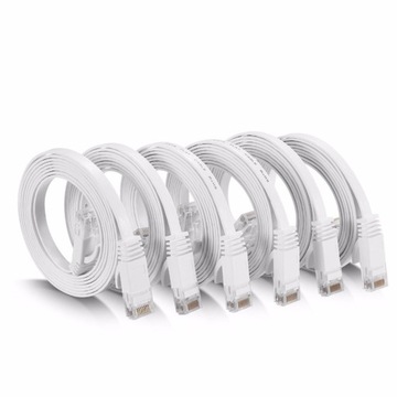 0,5 м 1,5 м 2 м 3 м 5 м 10 м 15 м 20 м Ethernet-кабель быстрый RJ45 Cat6 плоский eth