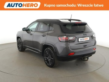 Jeep Compass II SUV Facelifting 1.3 GSE T4 150KM 2021 Jeep Compass automat skóra navi kamera360 grzane, zdjęcie 3