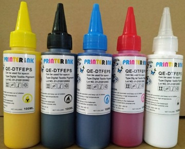 Tusz do druku DTF 100ml kolory CMYK (bez białego)